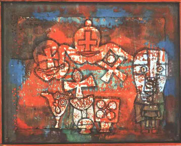 Chinese Porcelain painting - Paul Klee Chinese Porcelain art painting